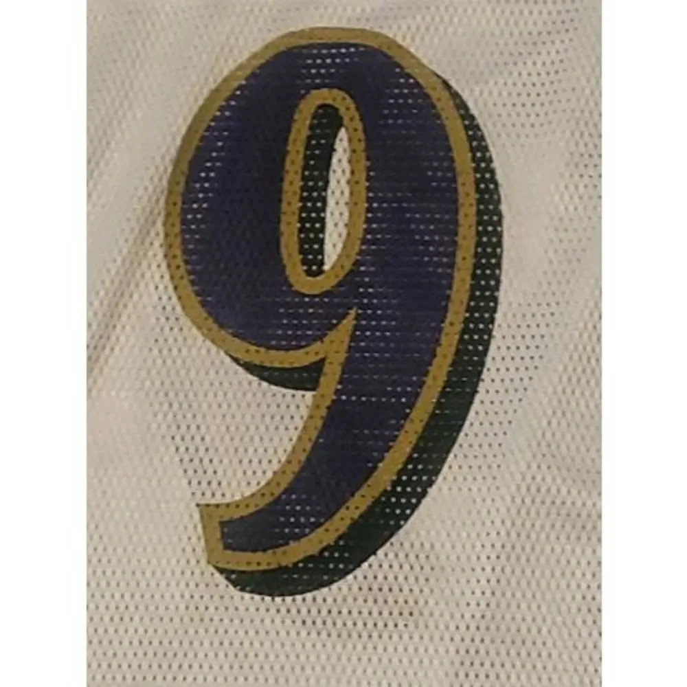 Reebok‎ Baltimore Ravens Steve Mcnair #9 White Jersey Size XL NFL Equipment